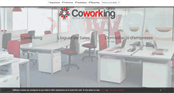 Desktop Screenshot of coworking-girona.com