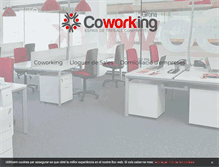 Tablet Screenshot of coworking-girona.com